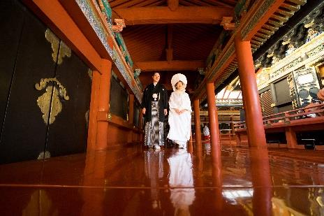 親族紹介・神主からの挙式の流れの説明